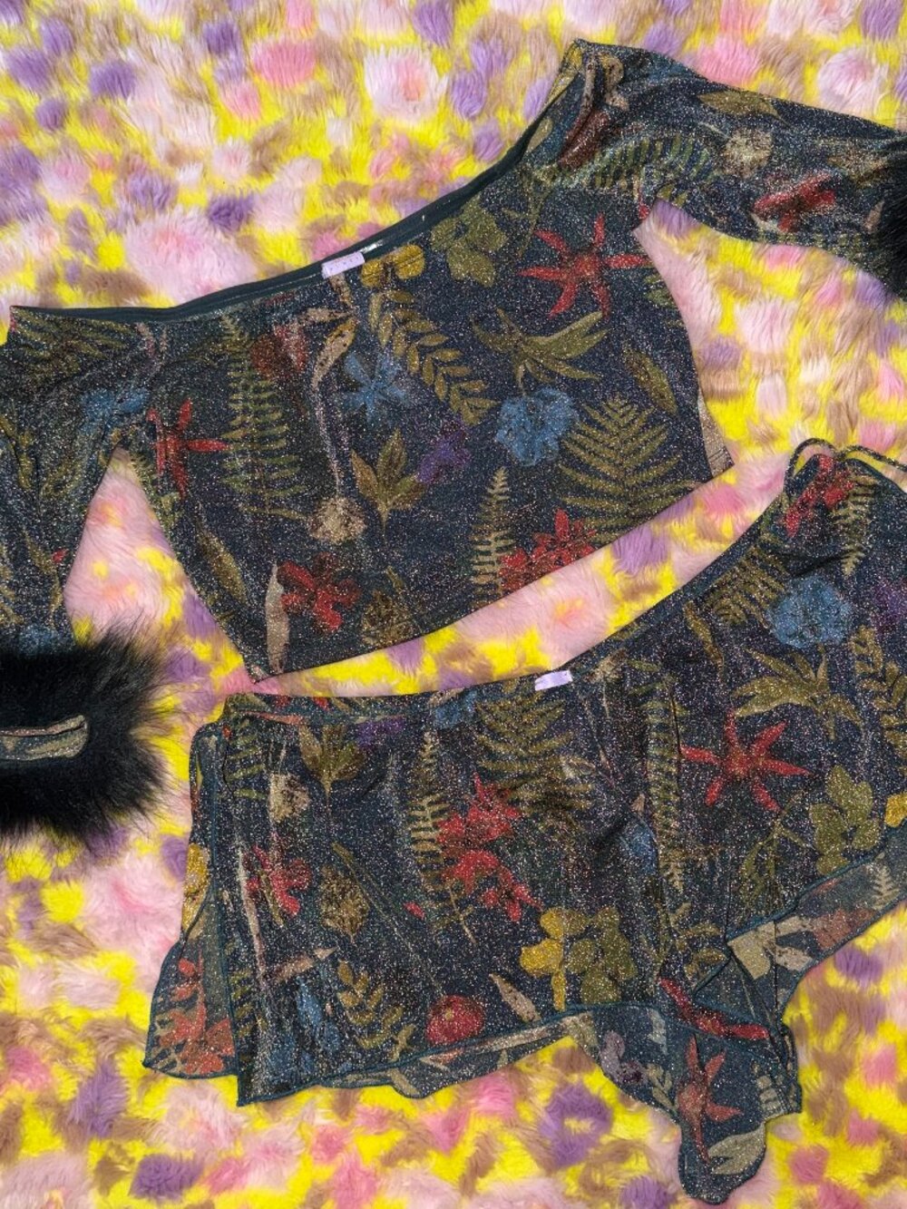 Savage X Fenty Glittery, Cutesie Lingerie Set